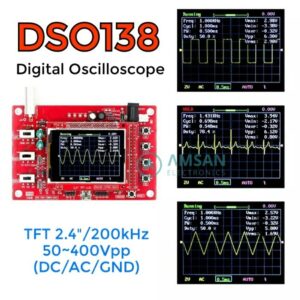 DSO138 Digital Oscilloscope 1Msps Osiloskop DSO 138