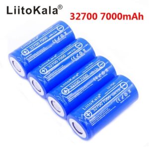 Liitokala Lii-70A 32700 3.2V 7Ah LiFePO4 Battery Lithium Baterai 32650 7000mAh