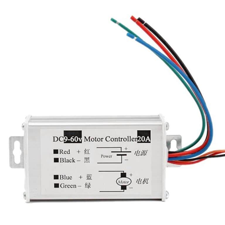 Motor Speed Controller DC9V 12V 24V 48V 60V 20A PWM Motor Speed Controller Regulator Driver 0-1200W Adjustable Current - Gambar 5