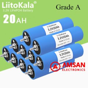 LiitoKala 3.2V 20Ah lifepo4 battery 3.2V Cells for diy 12V 24V 48V e-bike e-scooter power tools Battery pack