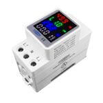 TOMZN 4IN1 din rail AC 220V 100A Voltage Current KWH Electric energy monitor meter VOLT AMP voltmeter ammeter Wattmeter TOVA2-100 - Gambar 3