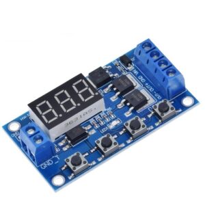 DC 12V 24V Dual MOS LED Digital Timer Delay Relay Trigger Cycle 6-30V DC Control Switch