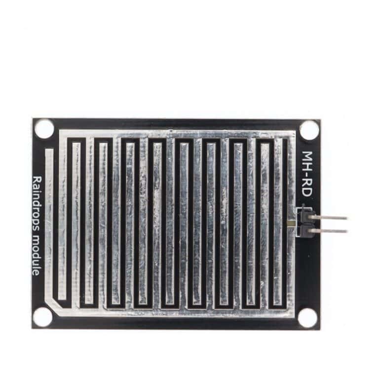 Sensor Hujan Rain water sensor module + DC 5V 12V Relay Control Module Rain Sensor Water Raindrops Detection Module for Arduino robot kit - Gambar 4