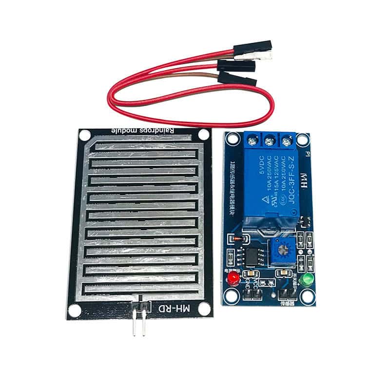 12V Raindrops Controller Module – Rain Sensor For Arduino, Foliar Moisture Detection