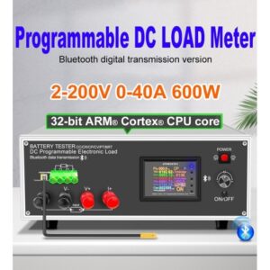 DLB-600W 200V 40A DC Electronic Load Tes Kapasitas Baterai