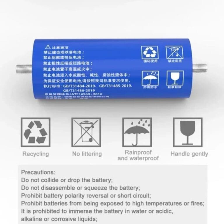 Yinlong 2.3V 40Ah LTO Battery 66160 10C Discharge Lithium Titanate Battery Low-Temperature Resistant Battery - Gambar 6