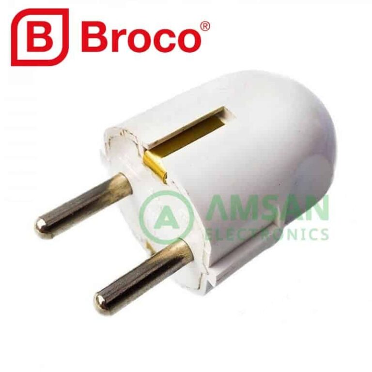 Steker BROCO Bulat Gepeng dan Leter L Colokan Listrik - Gambar 2