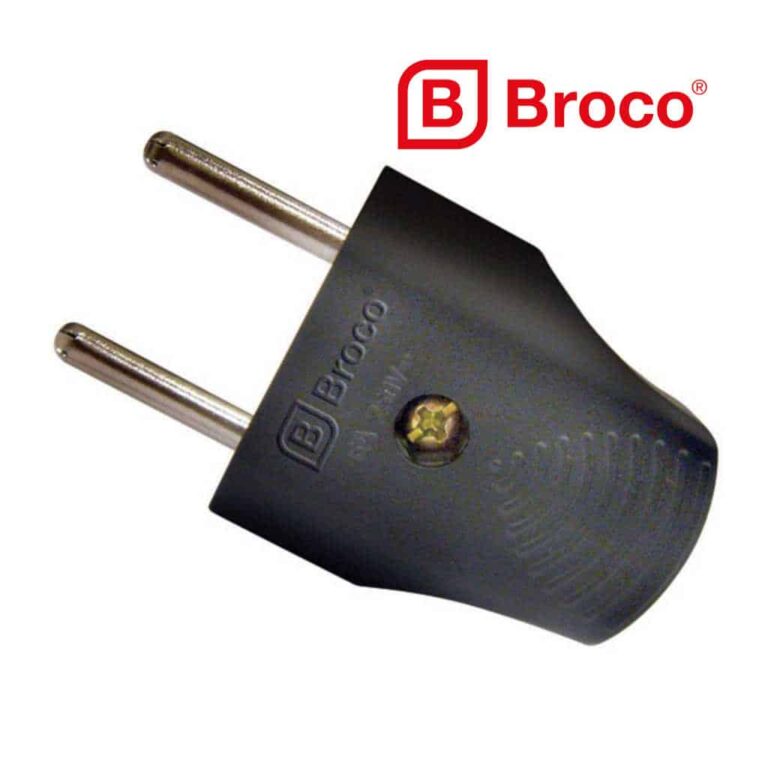 Steker BROCO Bulat Gepeng dan Leter L Colokan Listrik - Gambar 4