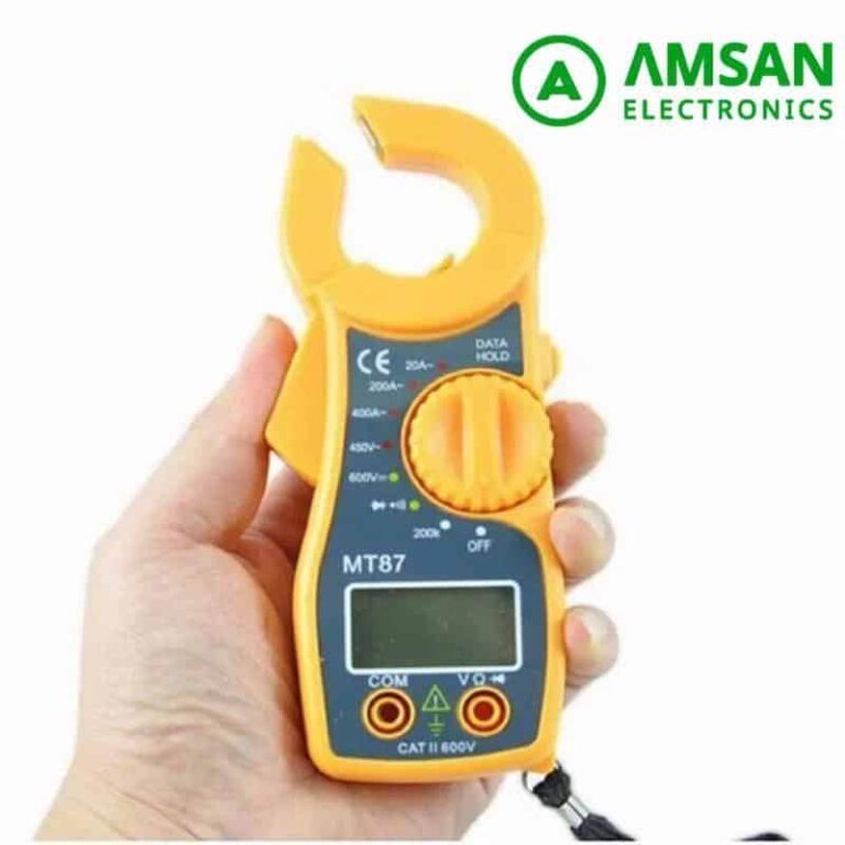 AVOmeter MT87 NEW Digital Clamp Meter Multimeter With buzzer LCD display Volt AC 20A~400A Current Resistance Tester Multi Meter MT87 - Gambar 2