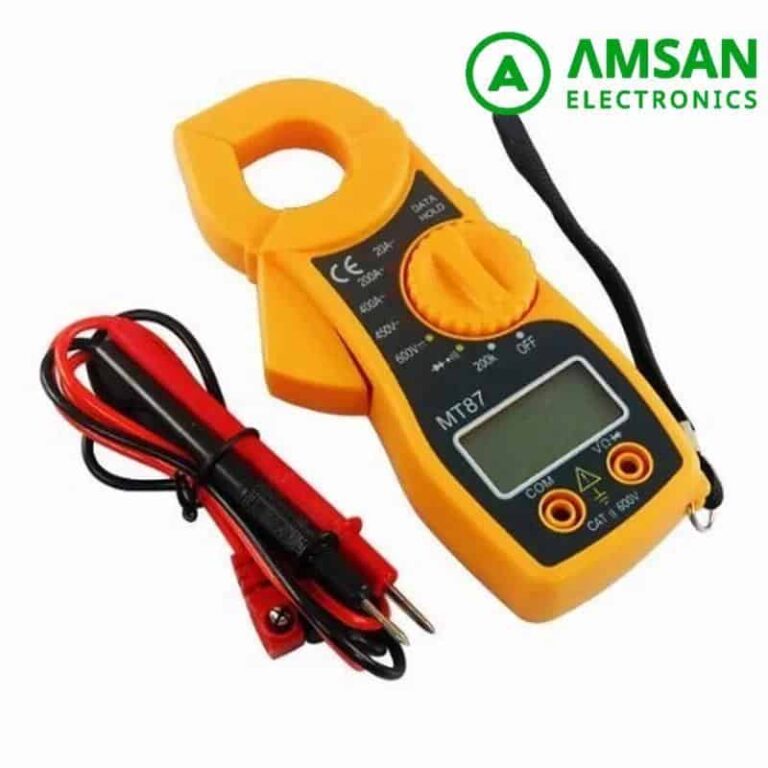 AVOmeter MT87 NEW Digital Clamp Meter Multimeter With buzzer LCD display Volt AC 20A~400A Current Resistance Tester Multi Meter MT87