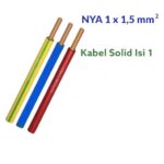Kabel NYA 1x1,5 Supreme Eceran Per Meter Kabel Tunggal Solid Isi 1meter