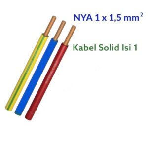 Kabel NYA 1x1,5 Supreme Eceran Per Meter Kabel Tunggal Solid Isi 1meter
