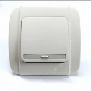 Saklar Seri Broco White Double Switch & Single Switch Inbow Tanam 6622U-11 Original
