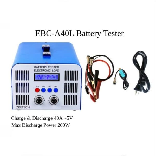 ZKETECH EBC-A40L alat test kapasitas baterai lithium charge discharge LiFePO4 Li-Ion LTO Battery Tester EBC-A50L