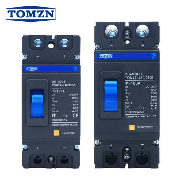 Perangkat Pemutus Sirkuit MCB TOMZN 7 Series, perlindungan listrik yang andal dan efisien.