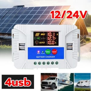SCC PWM 30A BC Series Solar Charge Controller Panel surya PLTS