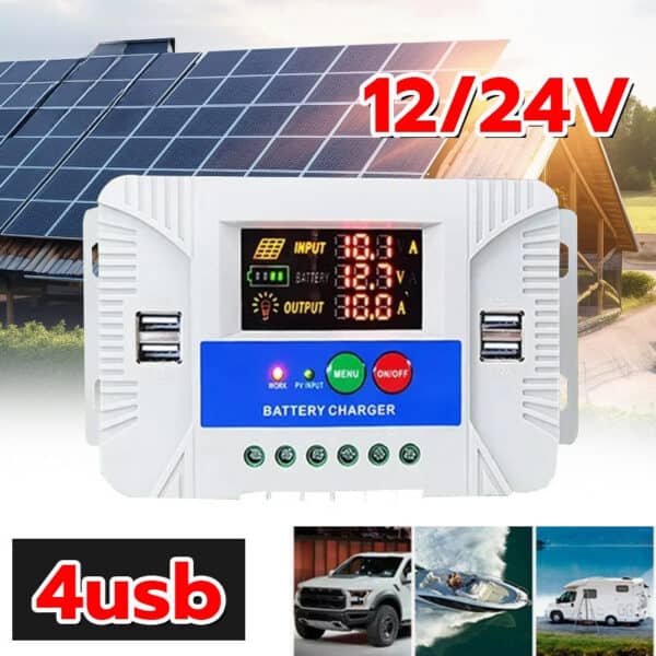 SCC PWM 30A BC Series Solar Charge Controller Panel surya PLTS