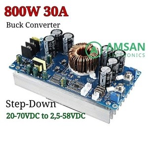 Step Down 800W 30A Buck Converter Power Supply Penurun Tegangan DC