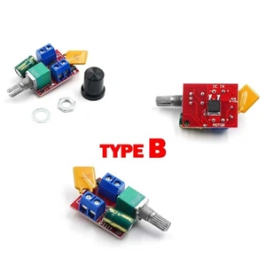 DC Motor Speed Controller PWM 5A 90W 4.5-35V Dimmer Lampu LED