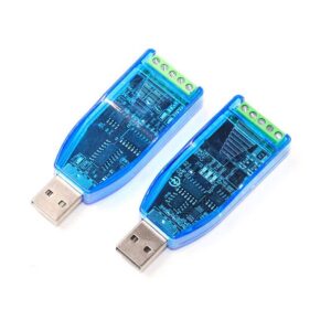 USB to RS485 communication module, bidirectional half-duplex serial cable converter, TVS protected U485